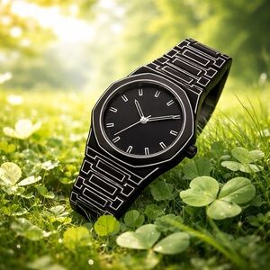 Tomi Black  Pop Art Quartz Watch